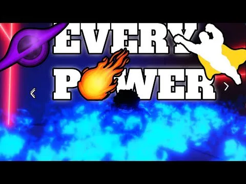 Every Power Showcase in Hero Legends Roblox
